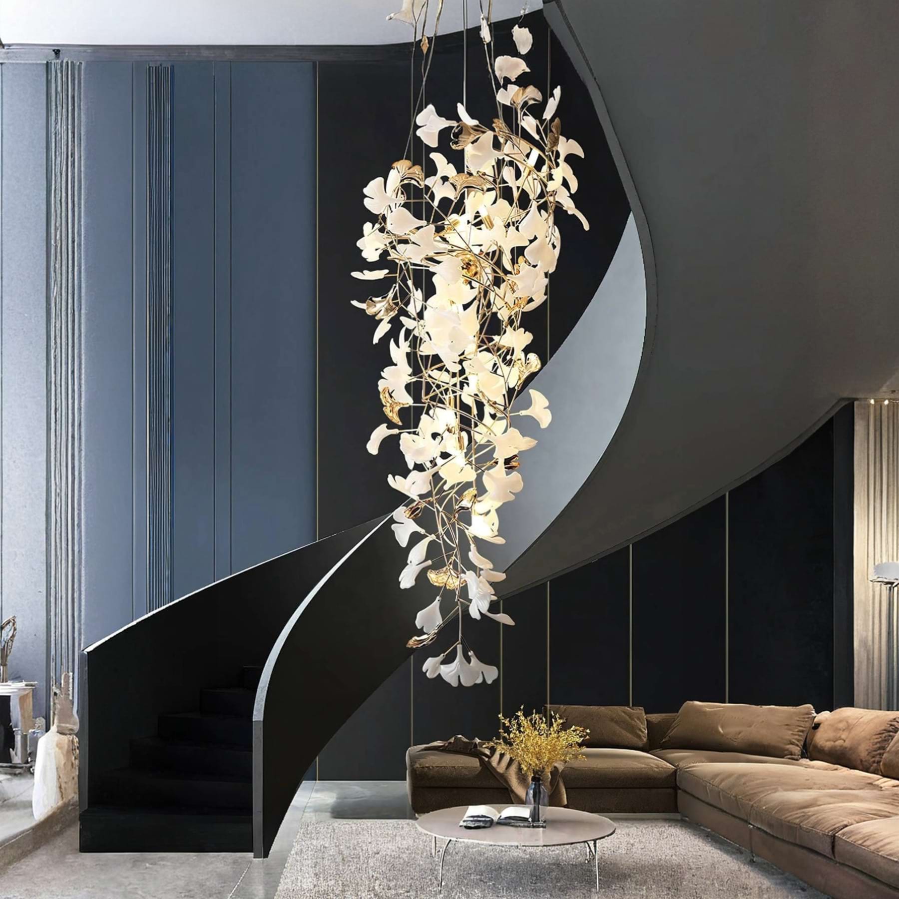 Gingko Ojo Chandelier