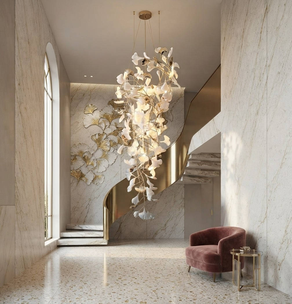 Gingko Ojo Chandelier