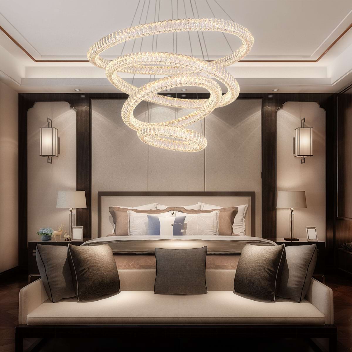 Lewor Audrey Luxury Crystal Chandelier - Lewoer Lighting