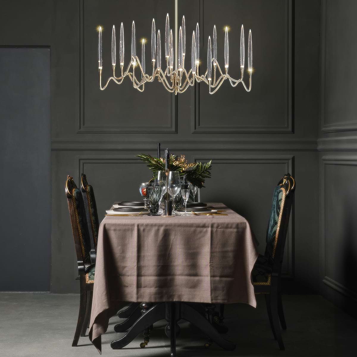 Contemporary Dining Room Chandelier
