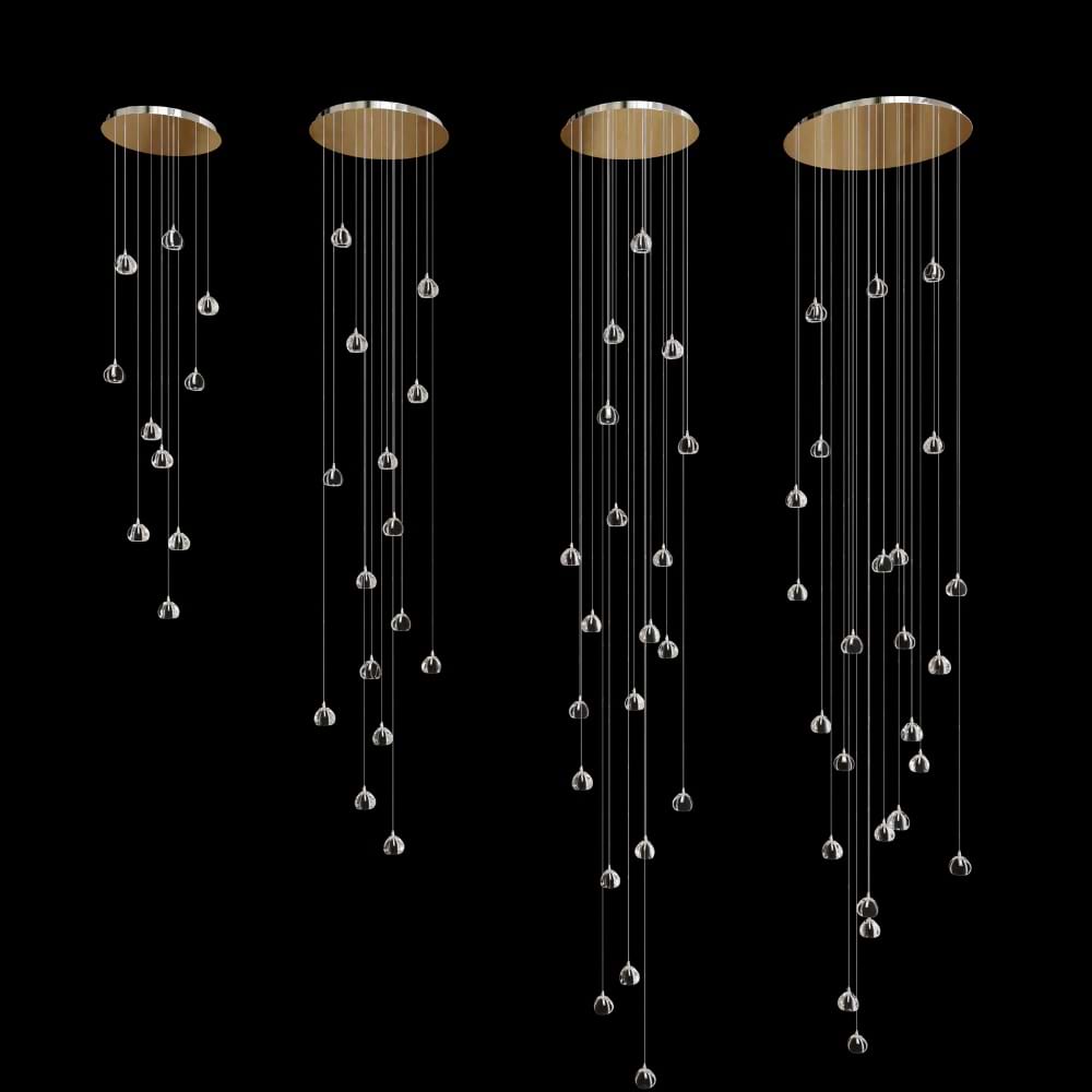 Sage Modern Staircase Chandelier