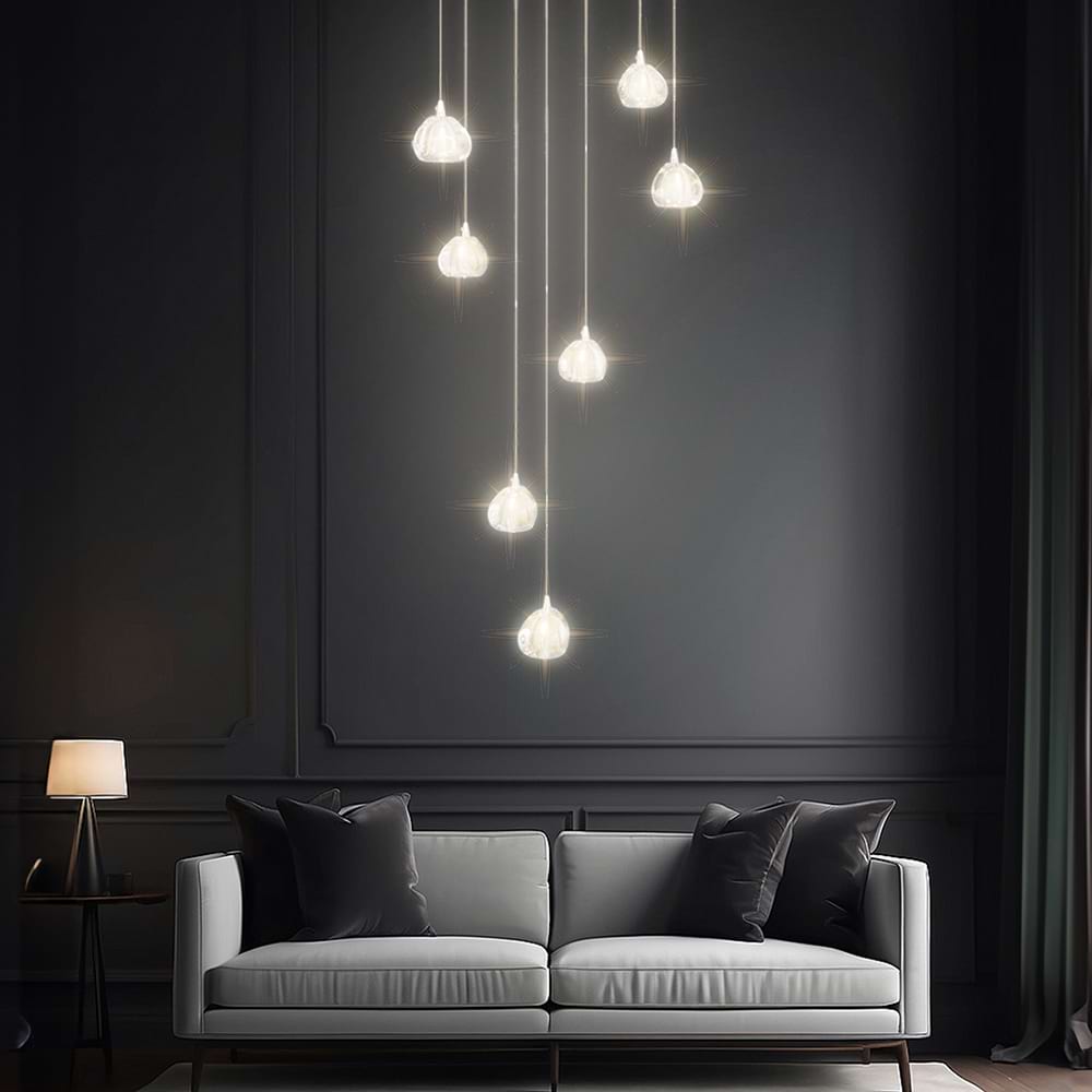 Sage Staircase Chandelier