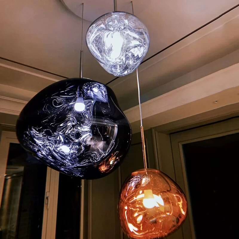 Lava Nordic Glass Led Pendant Light