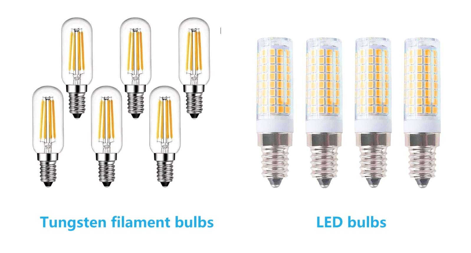 E14 Bulbs for Raindrop Chandelier