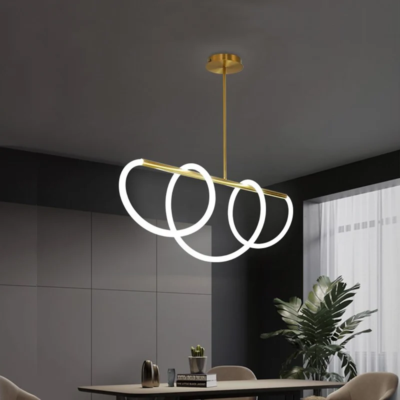 Amorphous Tube Chandelier