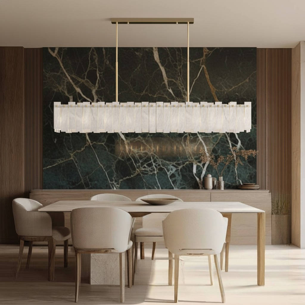 Velina Alabaster Pendant