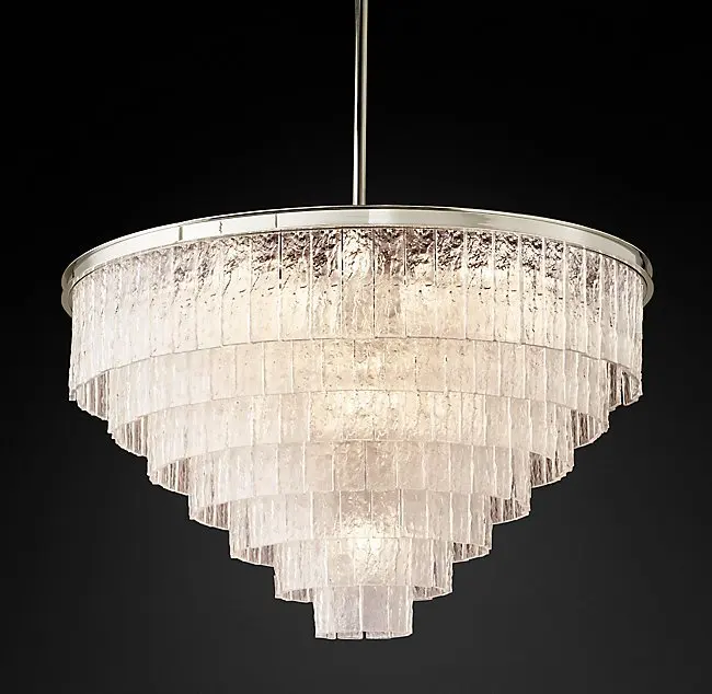 Cascade Crystal Chandelier