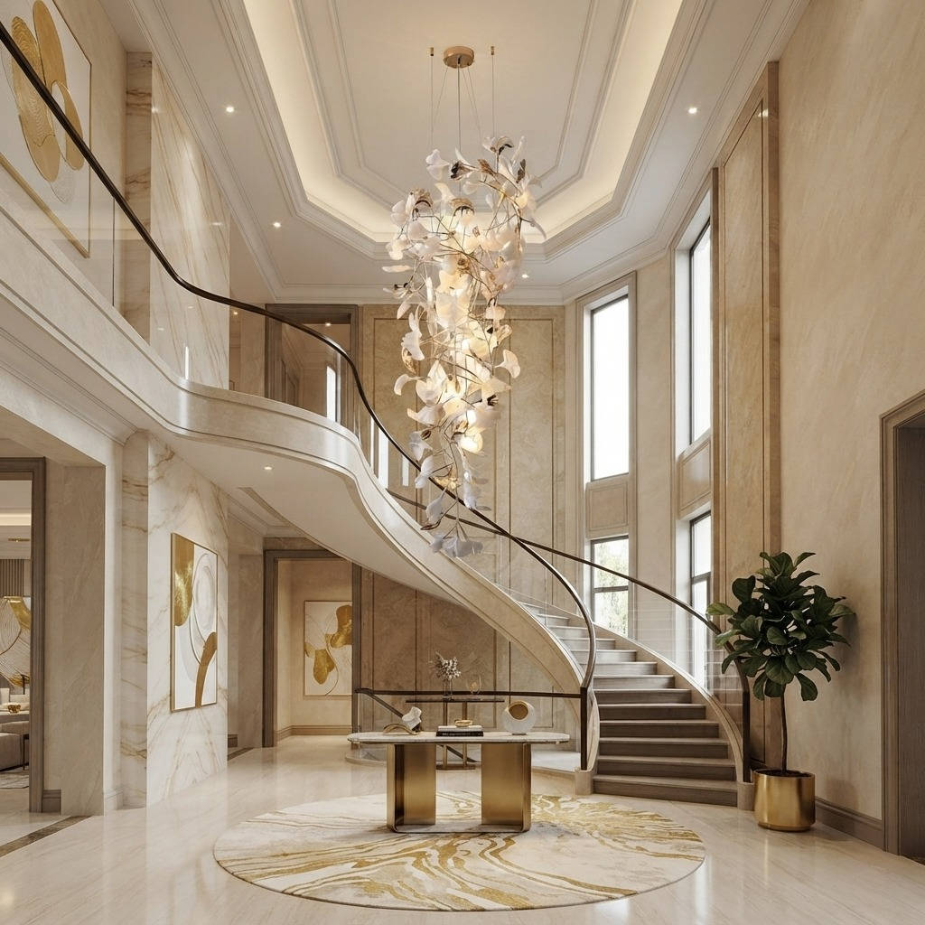 Gingko Ojo Chandelier