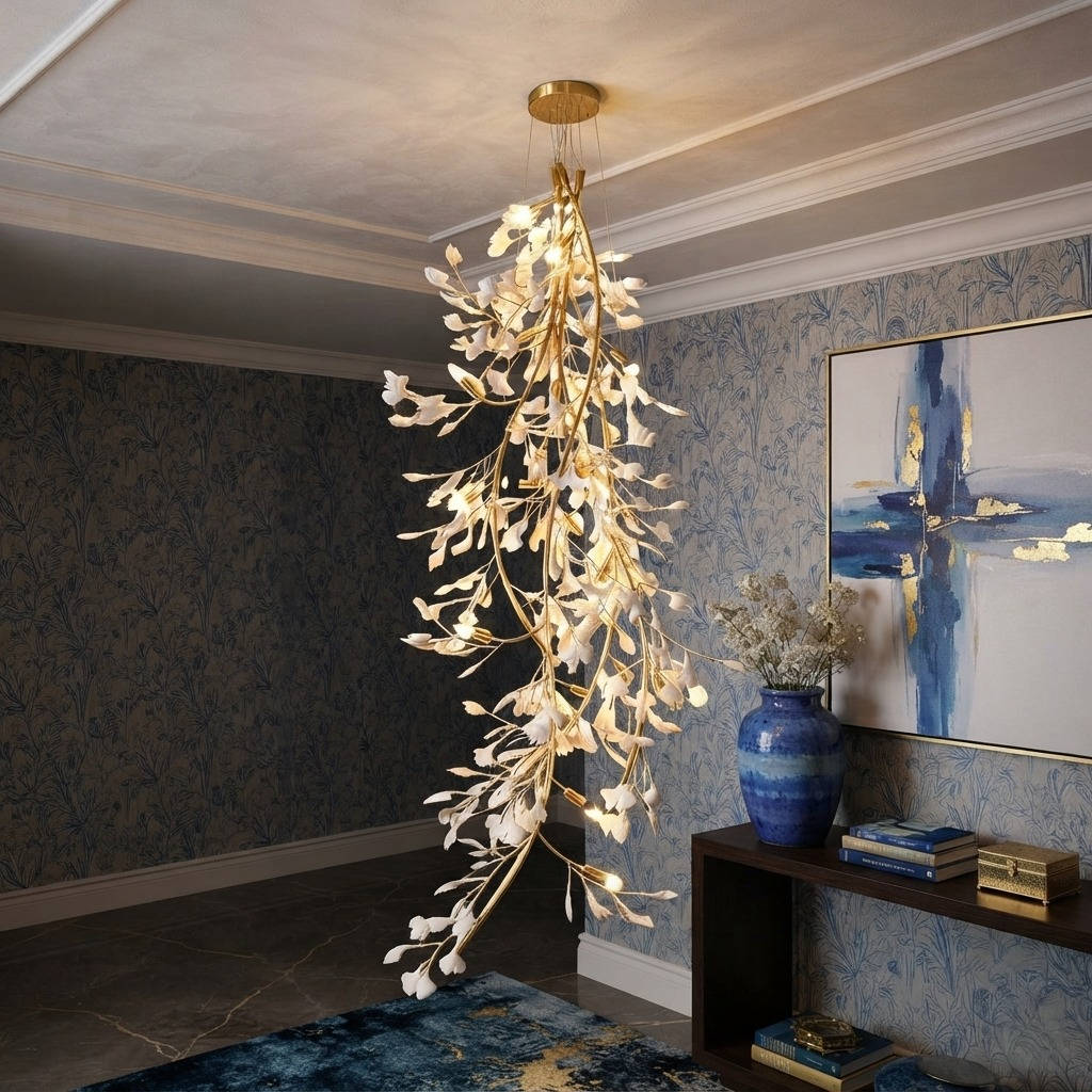 Gingko Long Branch Chandelier Gingko Long Branch Chandelier