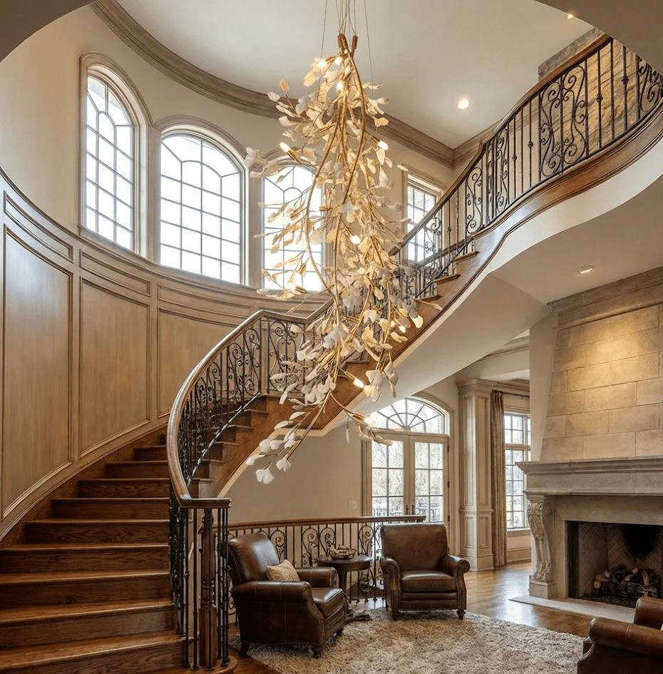Gingko Long Branch Chandelier Gingko Long Branch Chandelier