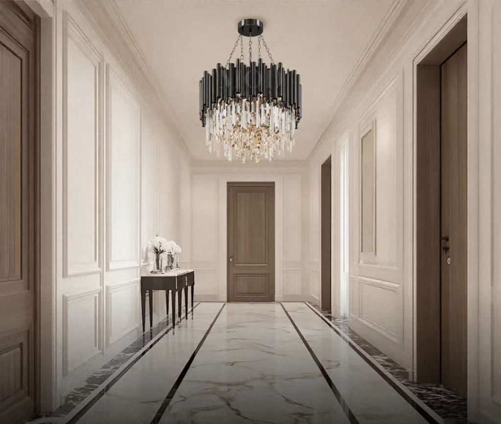 Obsidian Chandelier