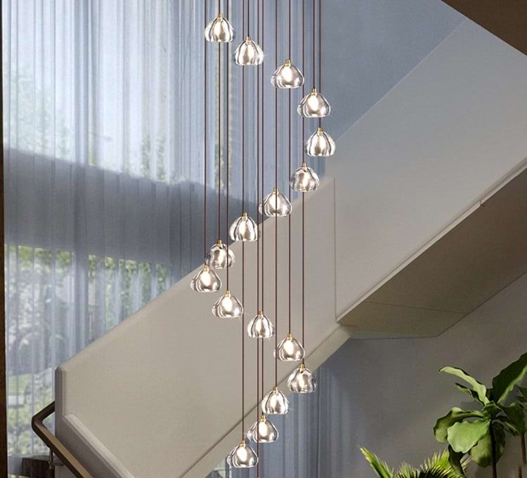 Melted Ice chandelier