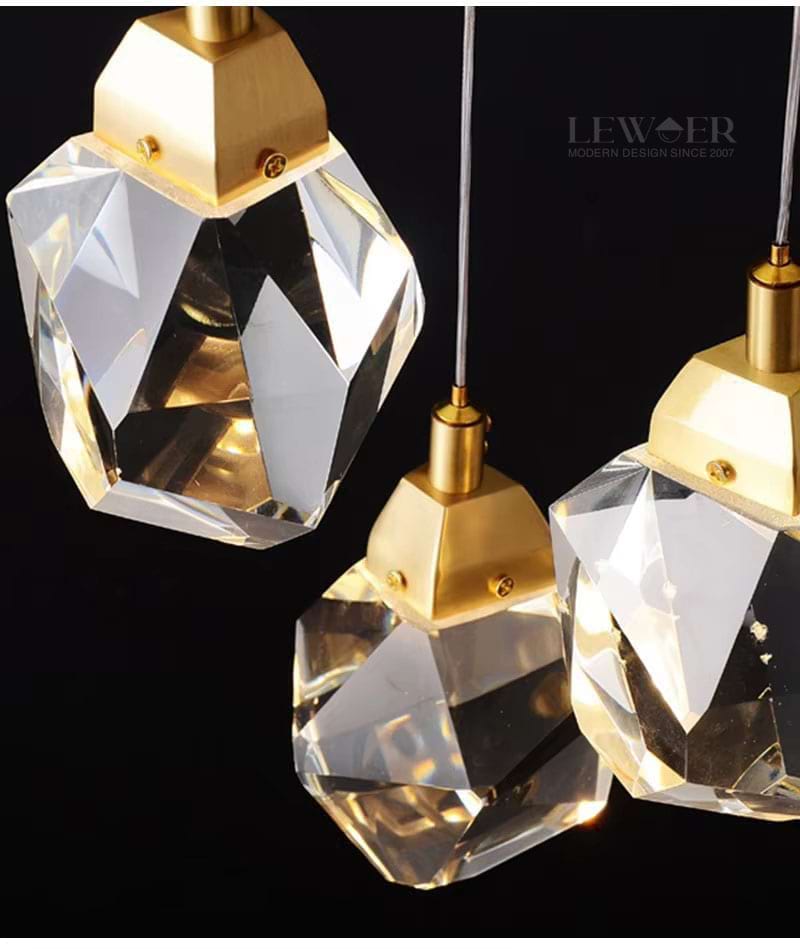 Hailstone Crystal Chandelier