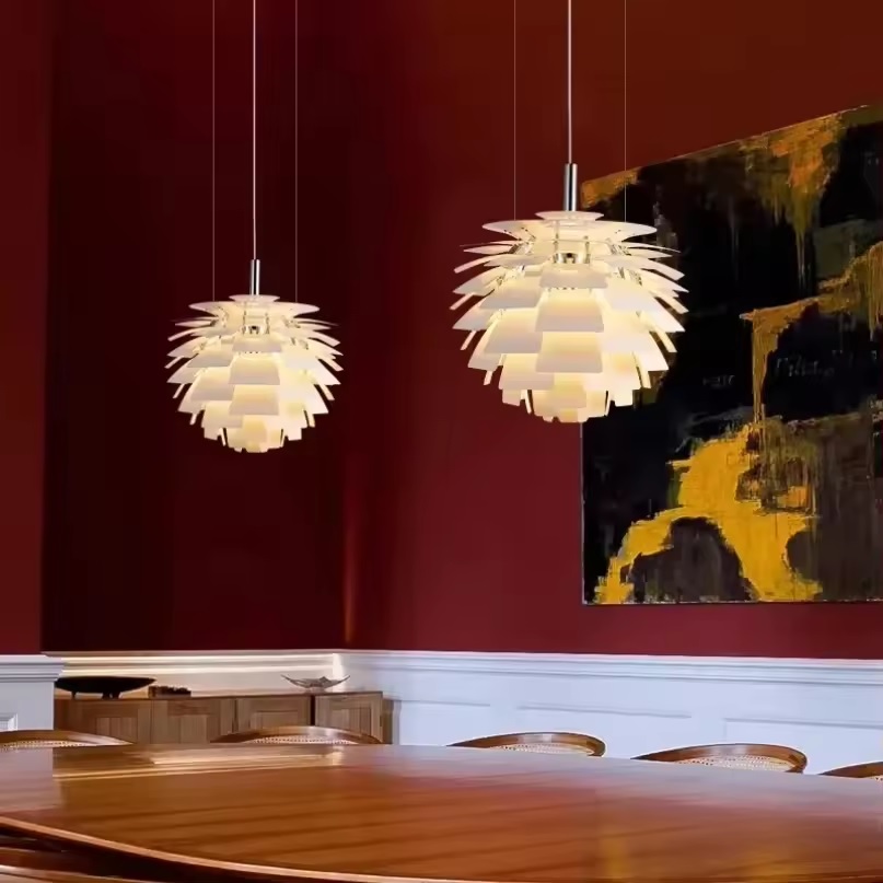 Poul Henningsen Style Artichoke Chandelier