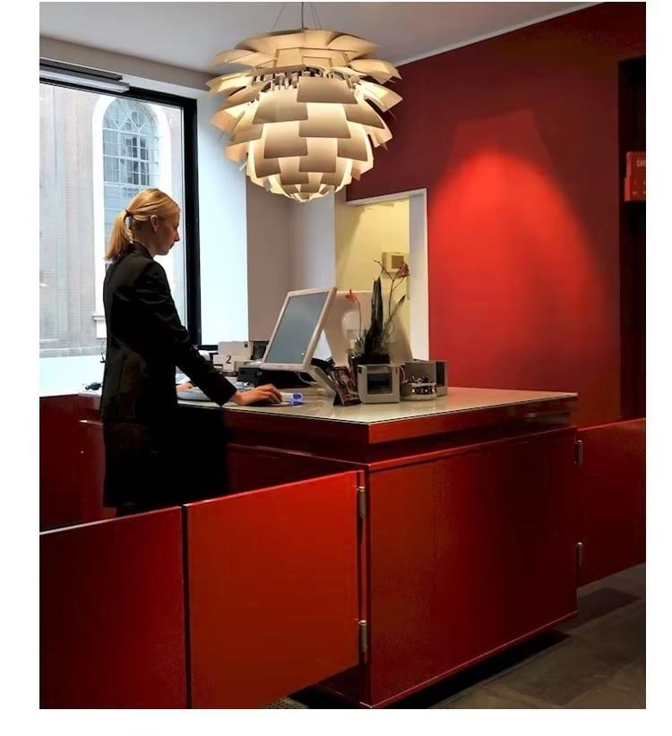 Poul Henningsen Style Artichoke Chandelier