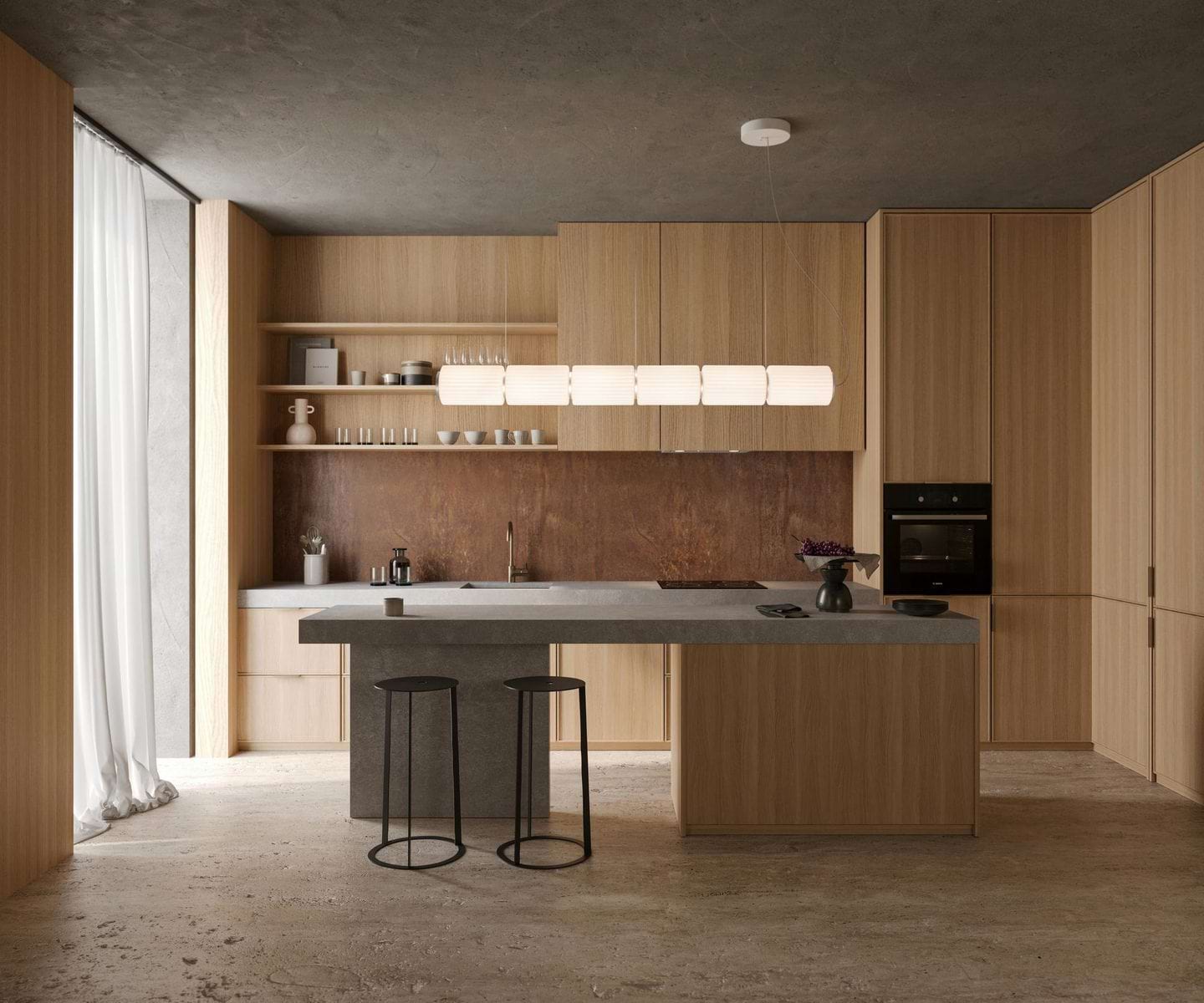 Column LED Pendant