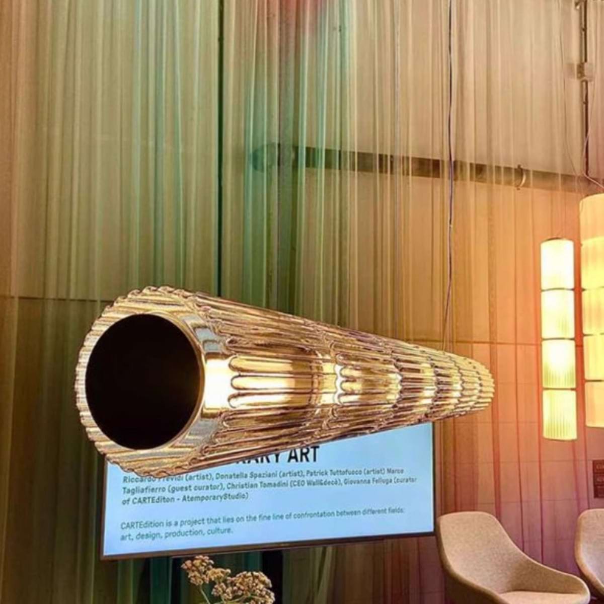 Column LED Pendant