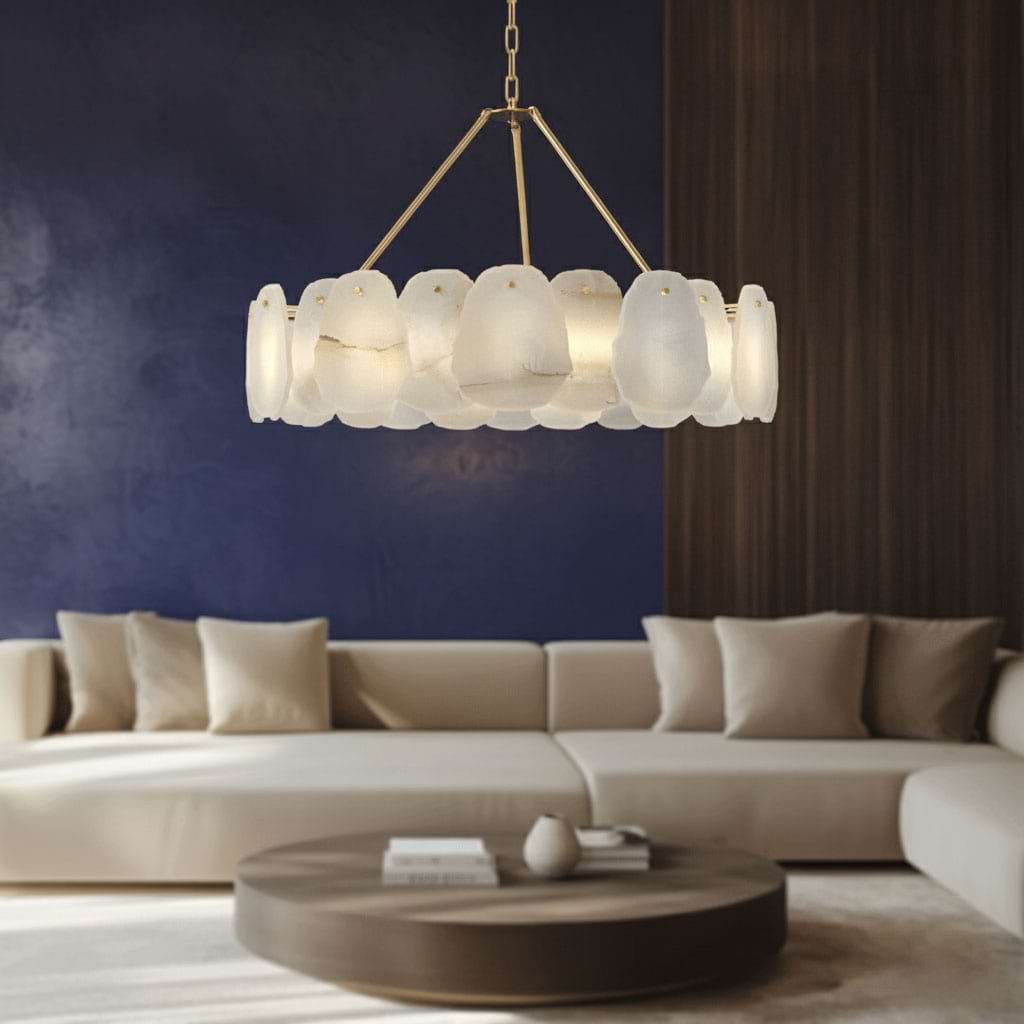 Alba Alabaster Chandelier