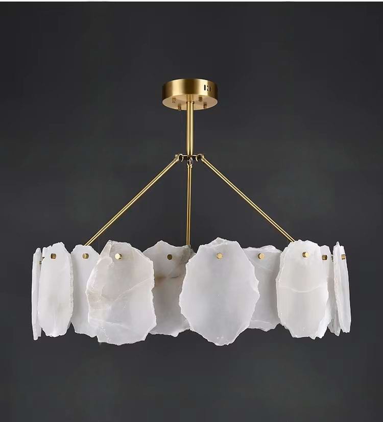 Alba Alabaster Chandelier