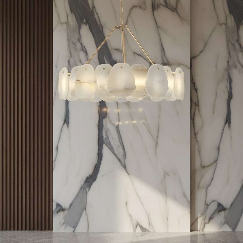 Alba Alabaster Chandelier