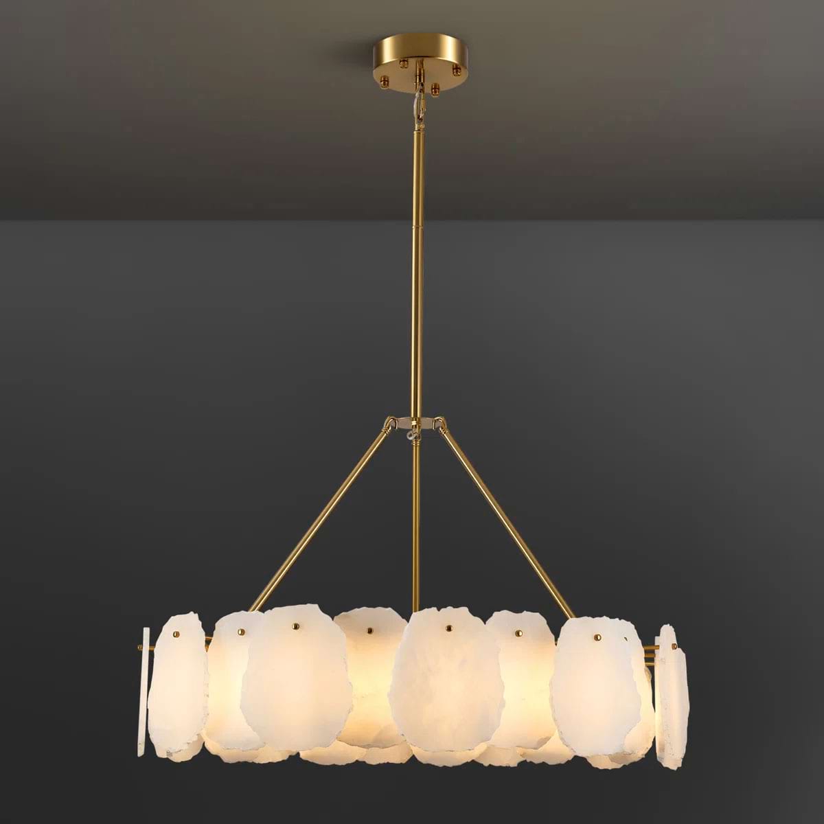 Alba Alabaster Chandelier