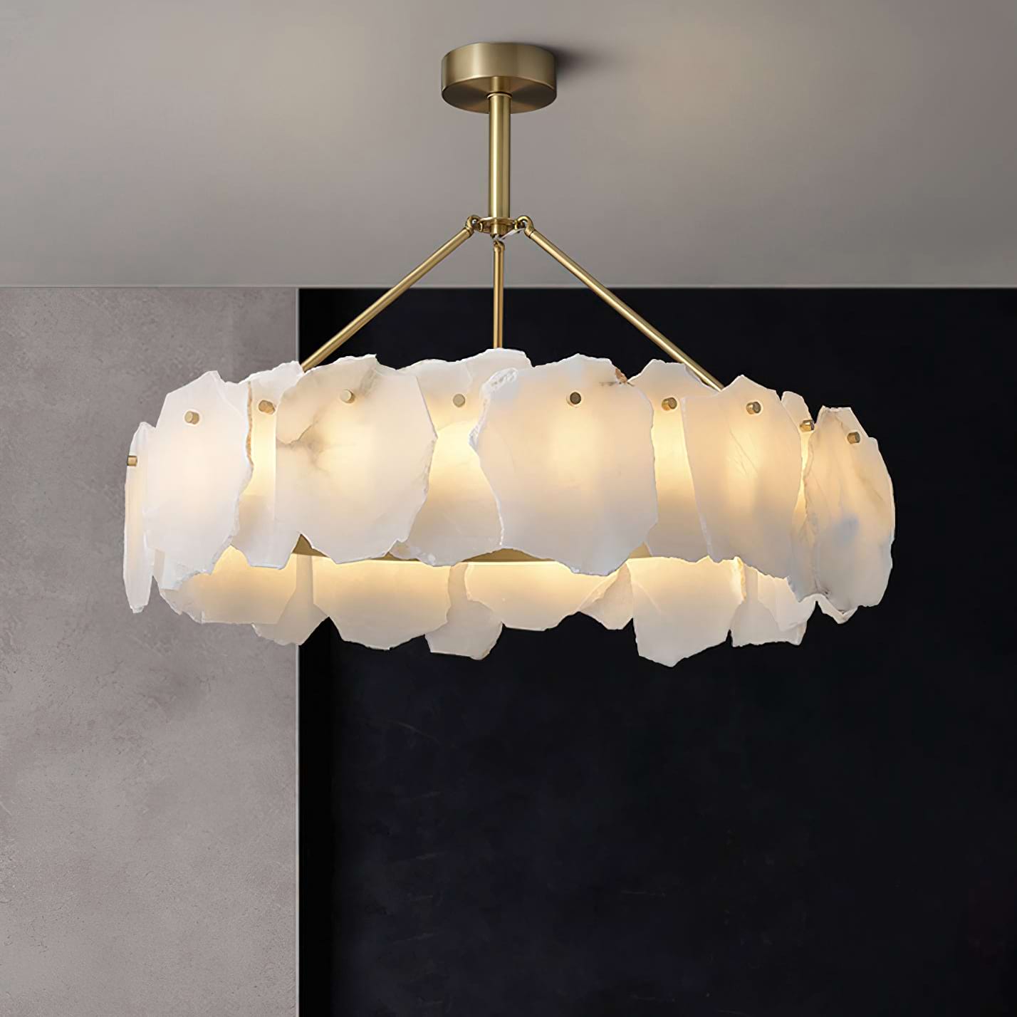 Alba Alabaster Chandelier