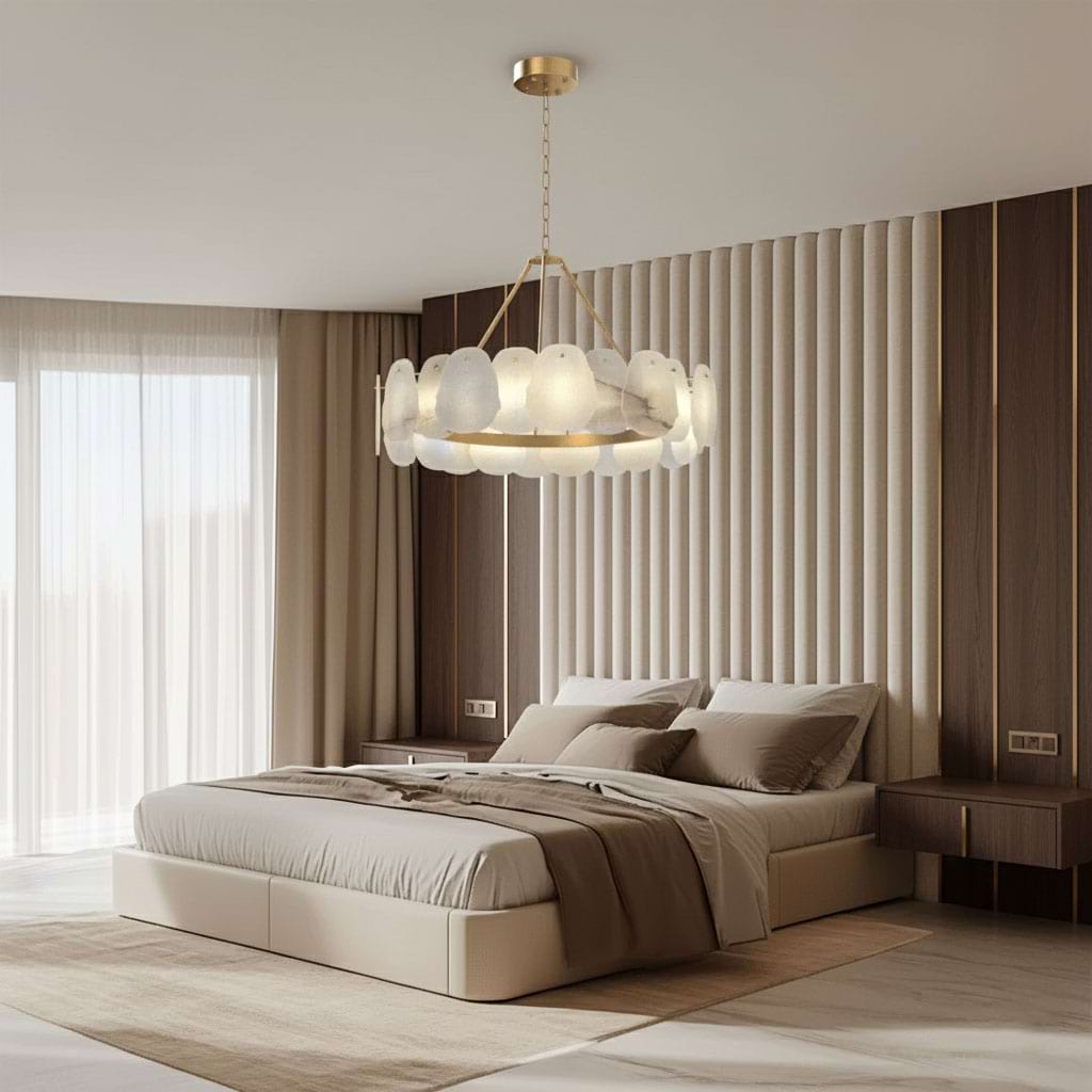 Alba Alabaster Chandelier
