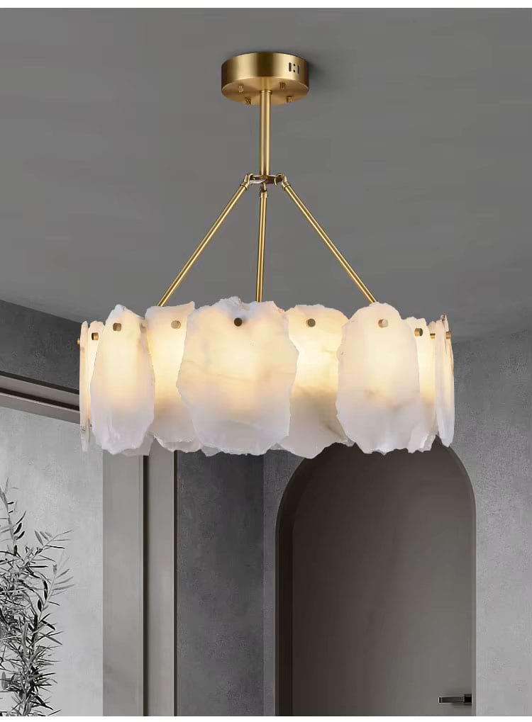 Alba Alabaster Chandelier