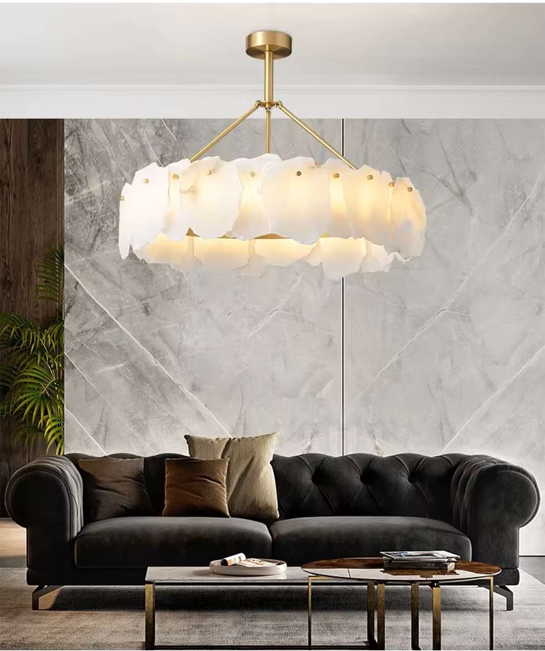 Alba Alabaster Chandelier