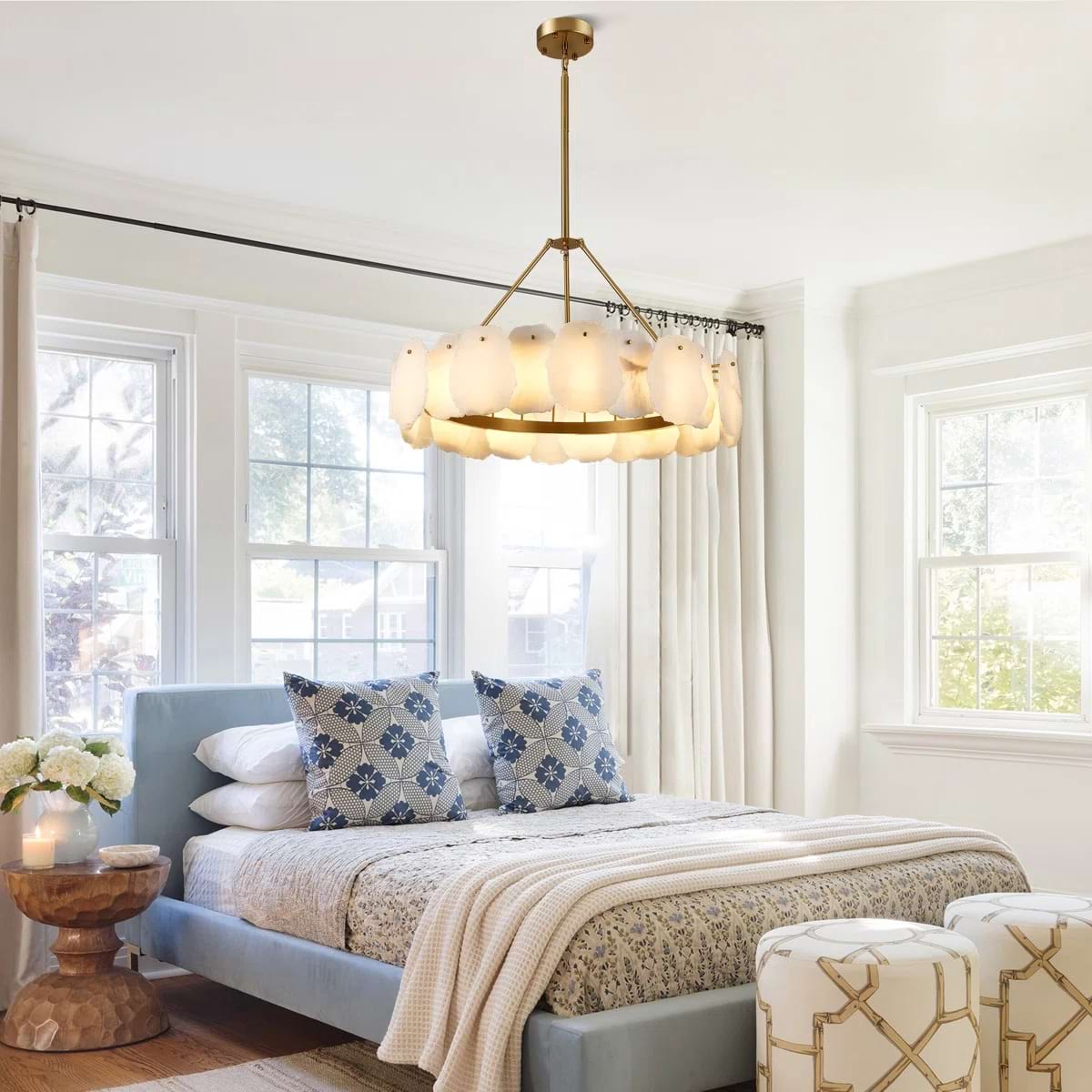 Alba Alabaster Chandelier