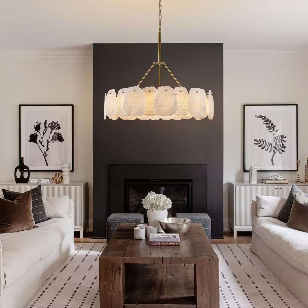 Alba Alabaster Chandelier
