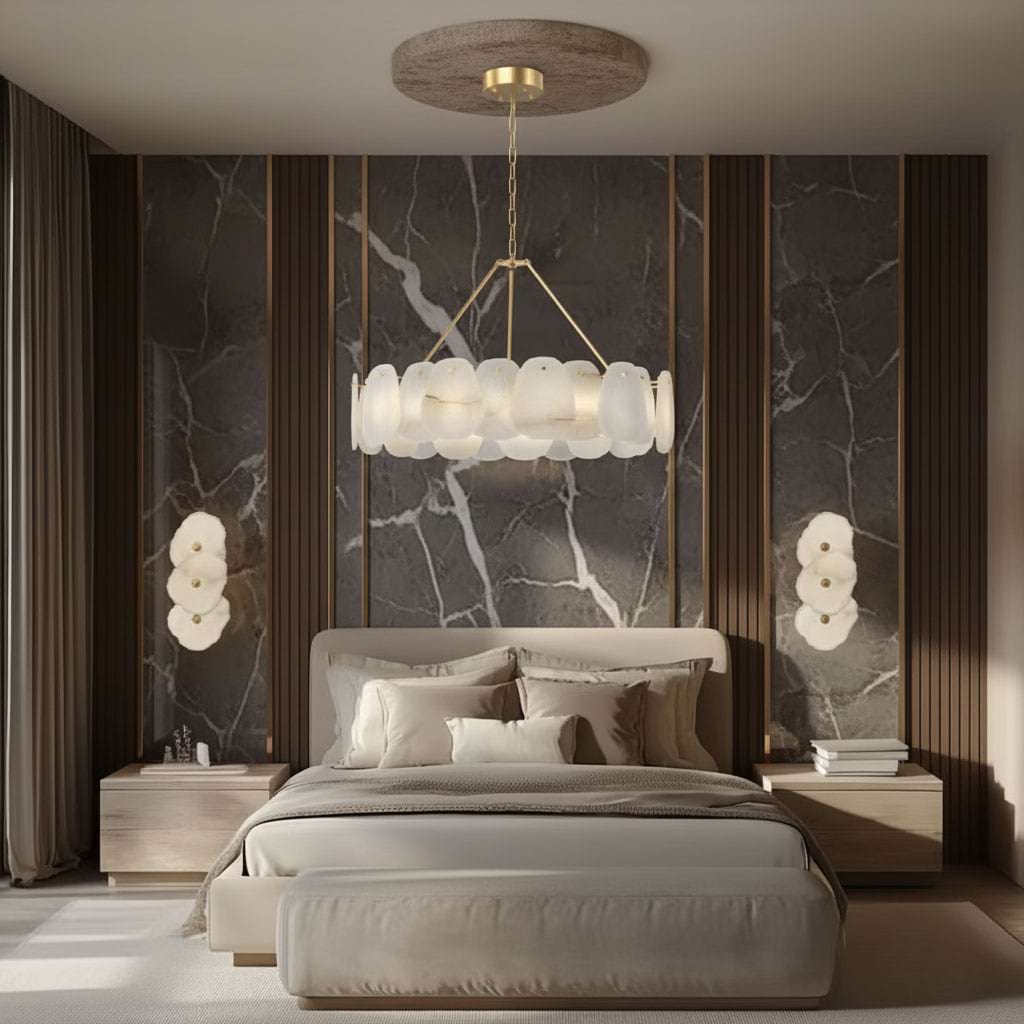 Alba Alabaster Chandelier