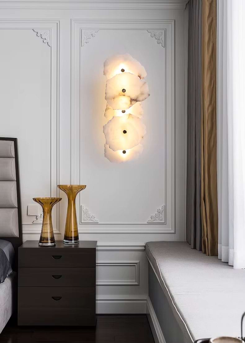 Alba Alabaster Wall Sconce