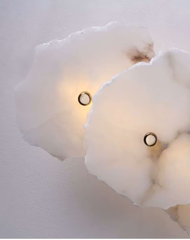 Alba Alabaster Wall Sconce