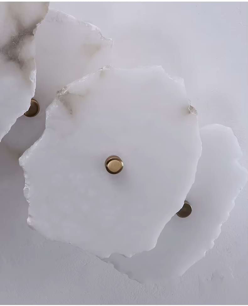 Alba Alabaster Wall Sconce