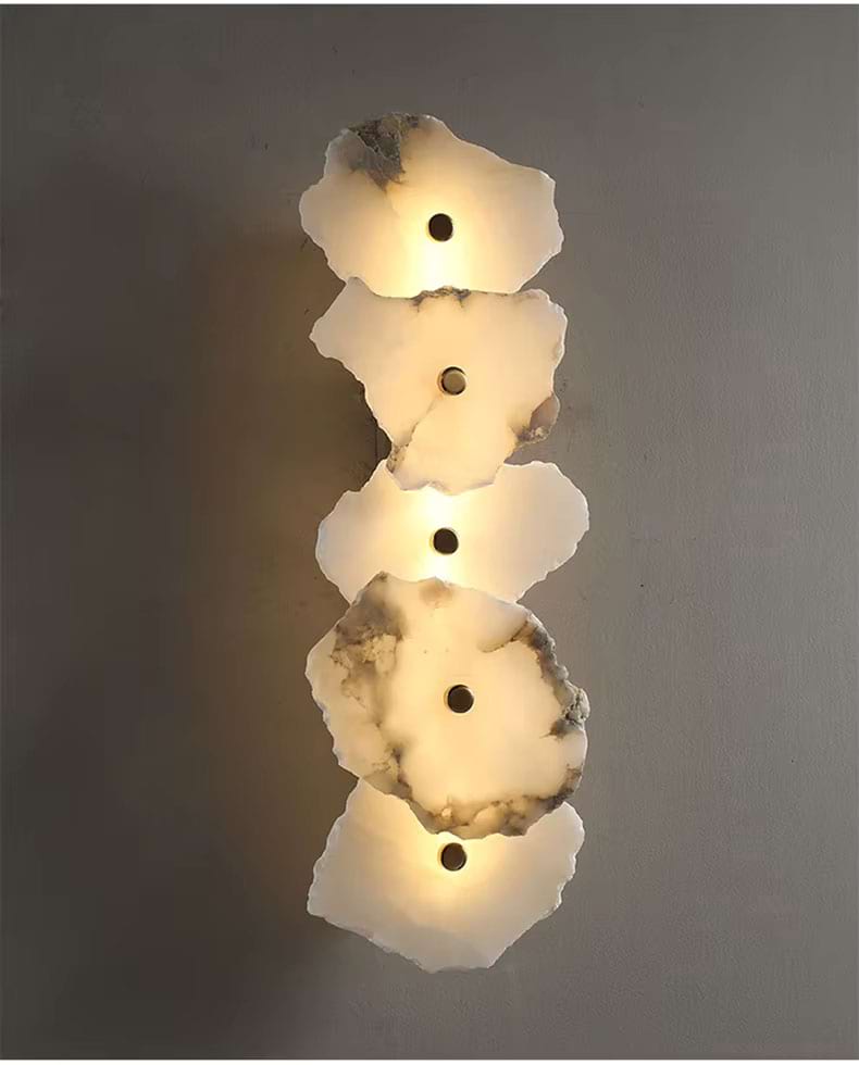 Alba Alabaster Wall Sconce