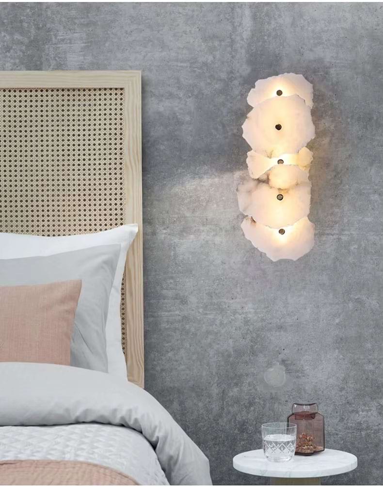 Alba Alabaster Wall Sconce