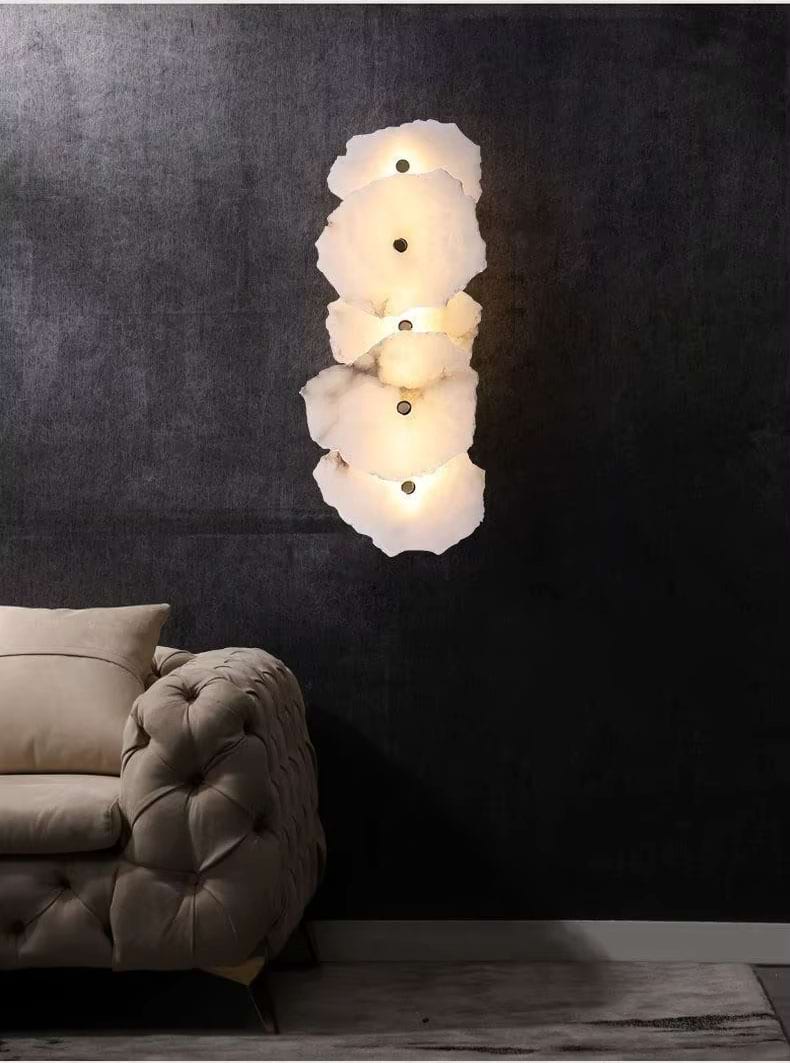 Alba Alabaster Wall Sconce