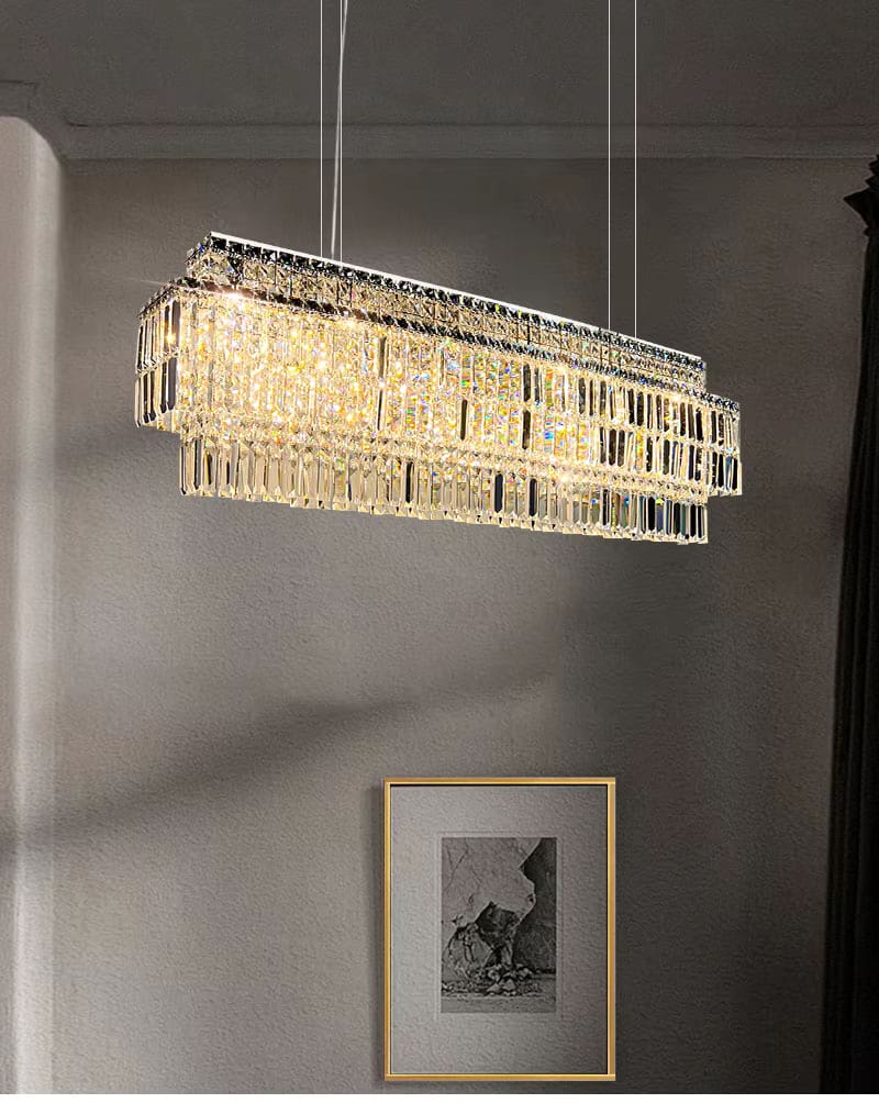 Krystal Rectangular Chandelier