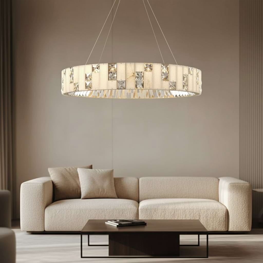 Seraphine Alabaster Chandelier
