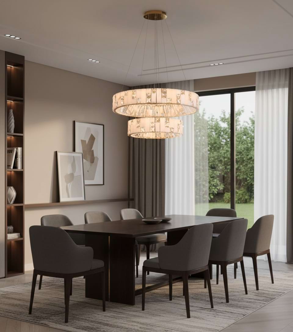 Seraphine Alabaster Chandelier