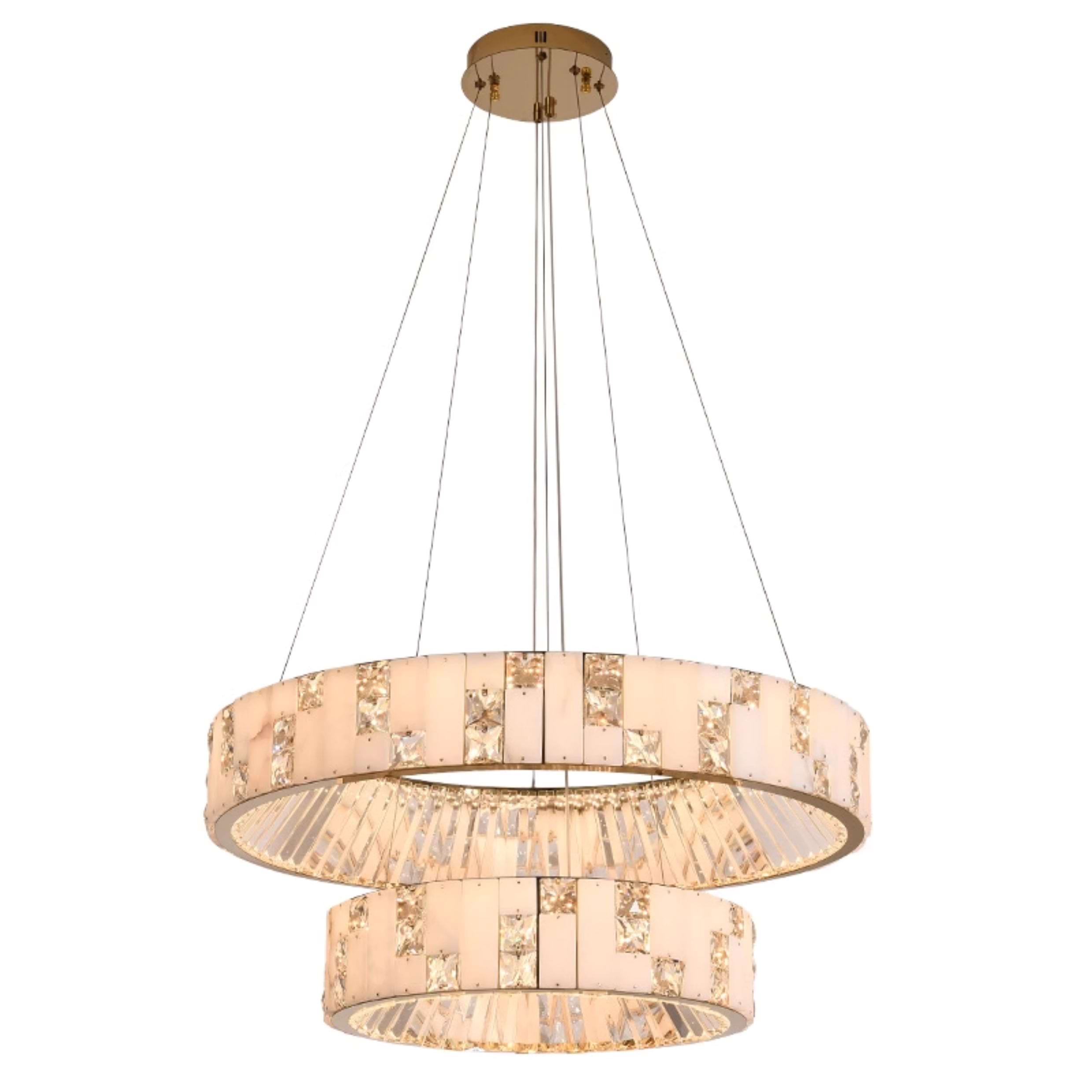 Seraphine Alabaster Chandelier