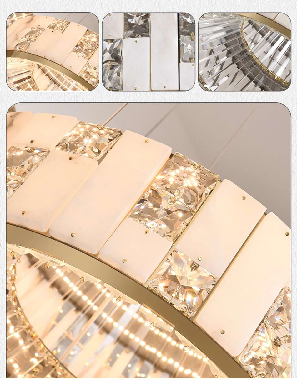 Seraphine Alabaster Chandelier