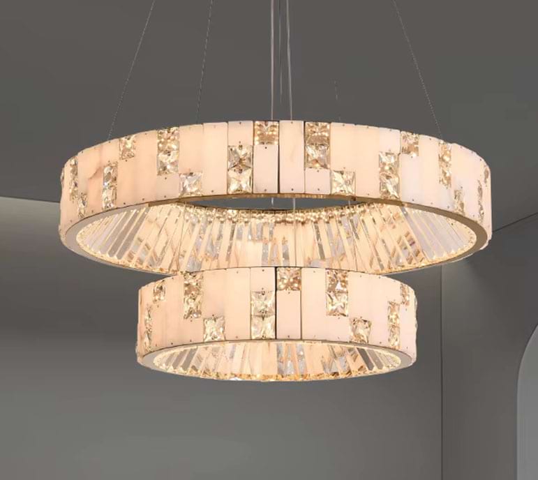 Seraphine Alabaster Chandelier