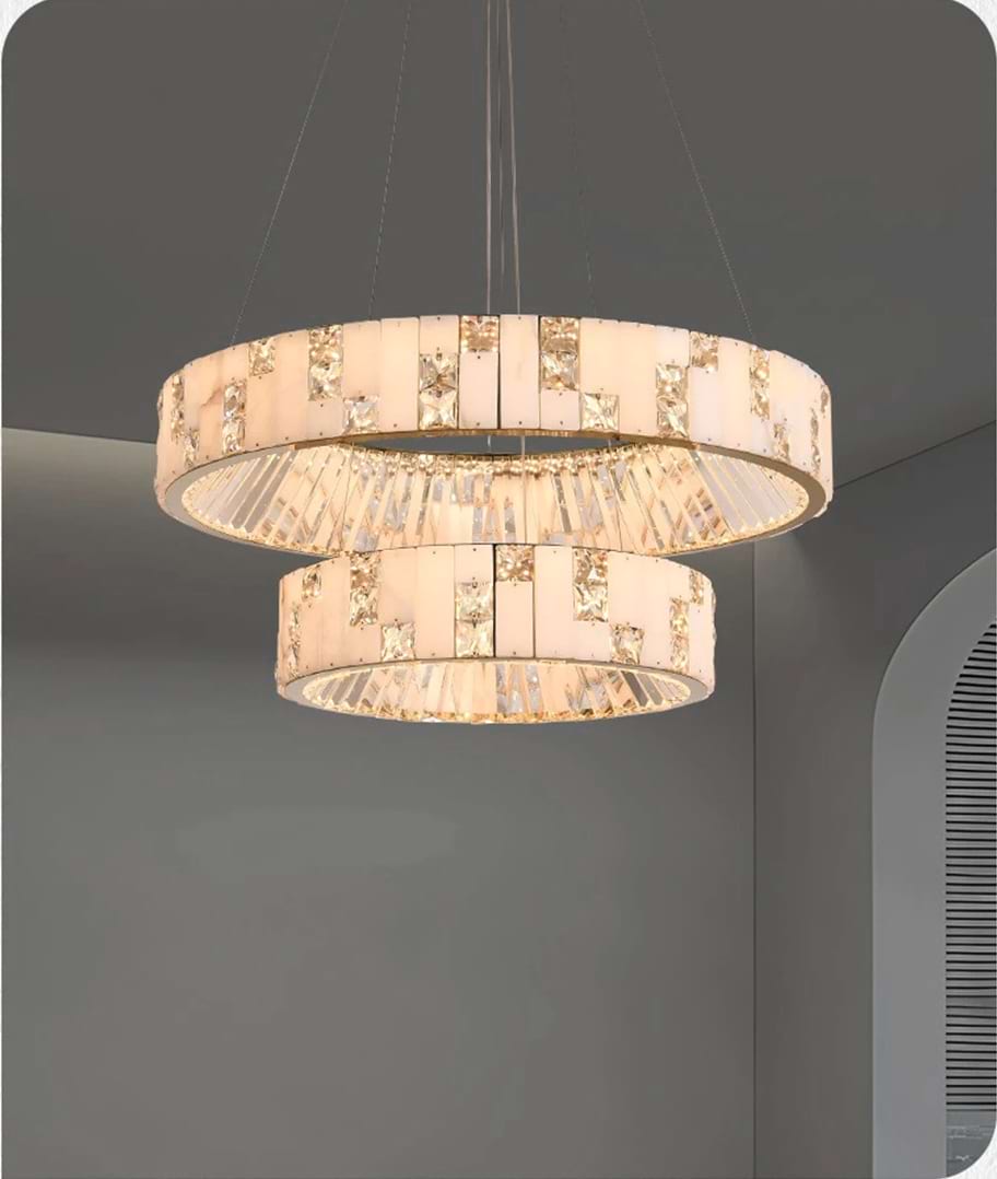 Seraphine Alabaster Chandelier