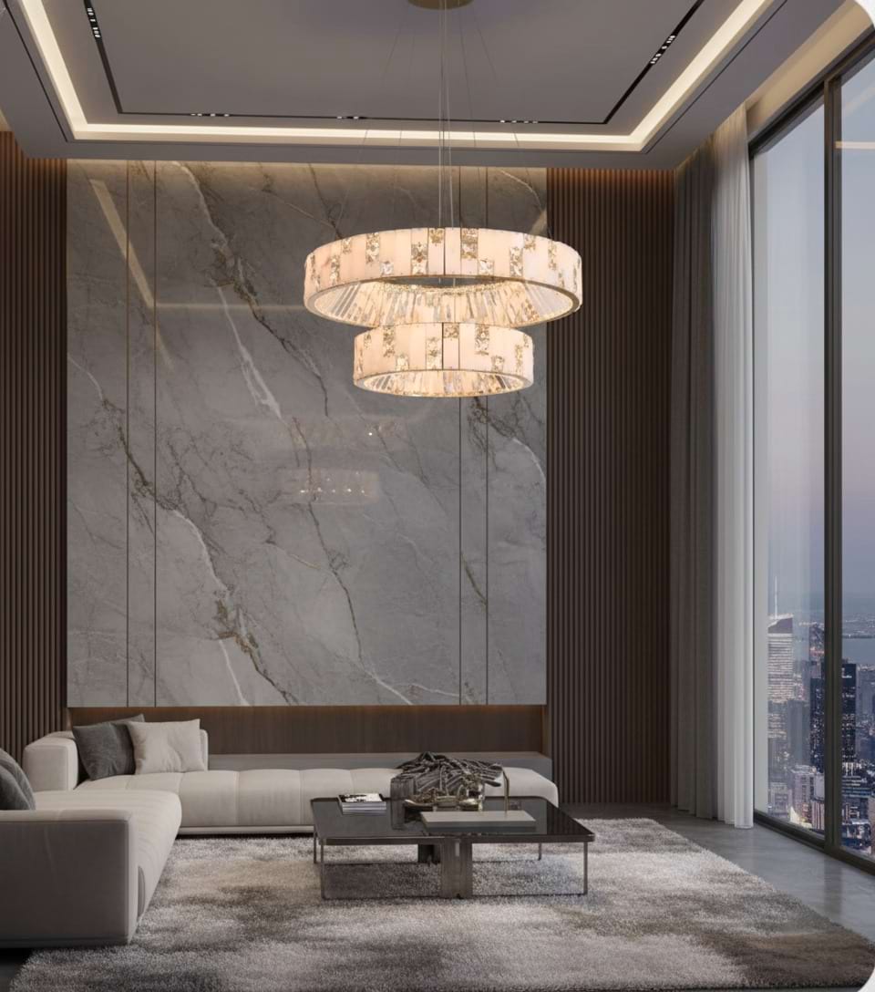 Seraphine Alabaster Chandelier