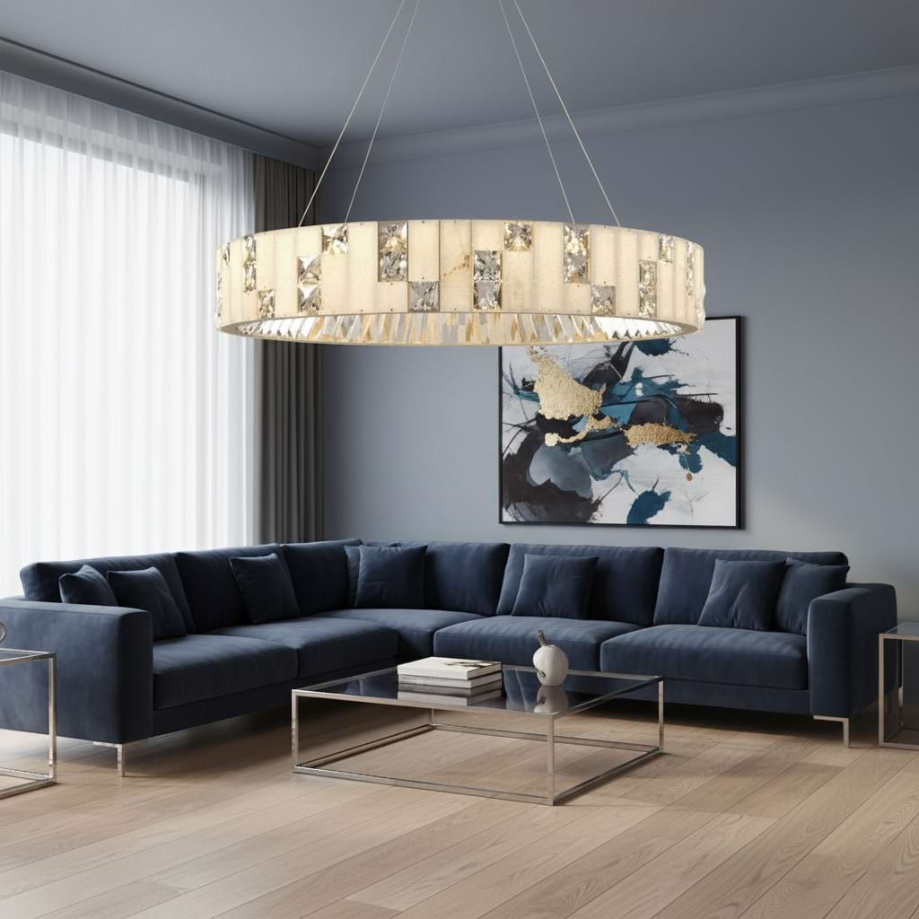 Seraphine Alabaster Chandelier