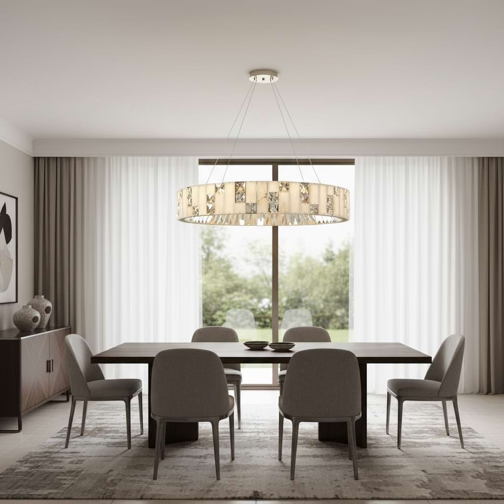 Seraphine Alabaster Chandelier