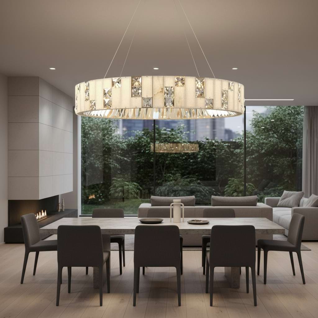 Seraphine Alabaster Chandelier