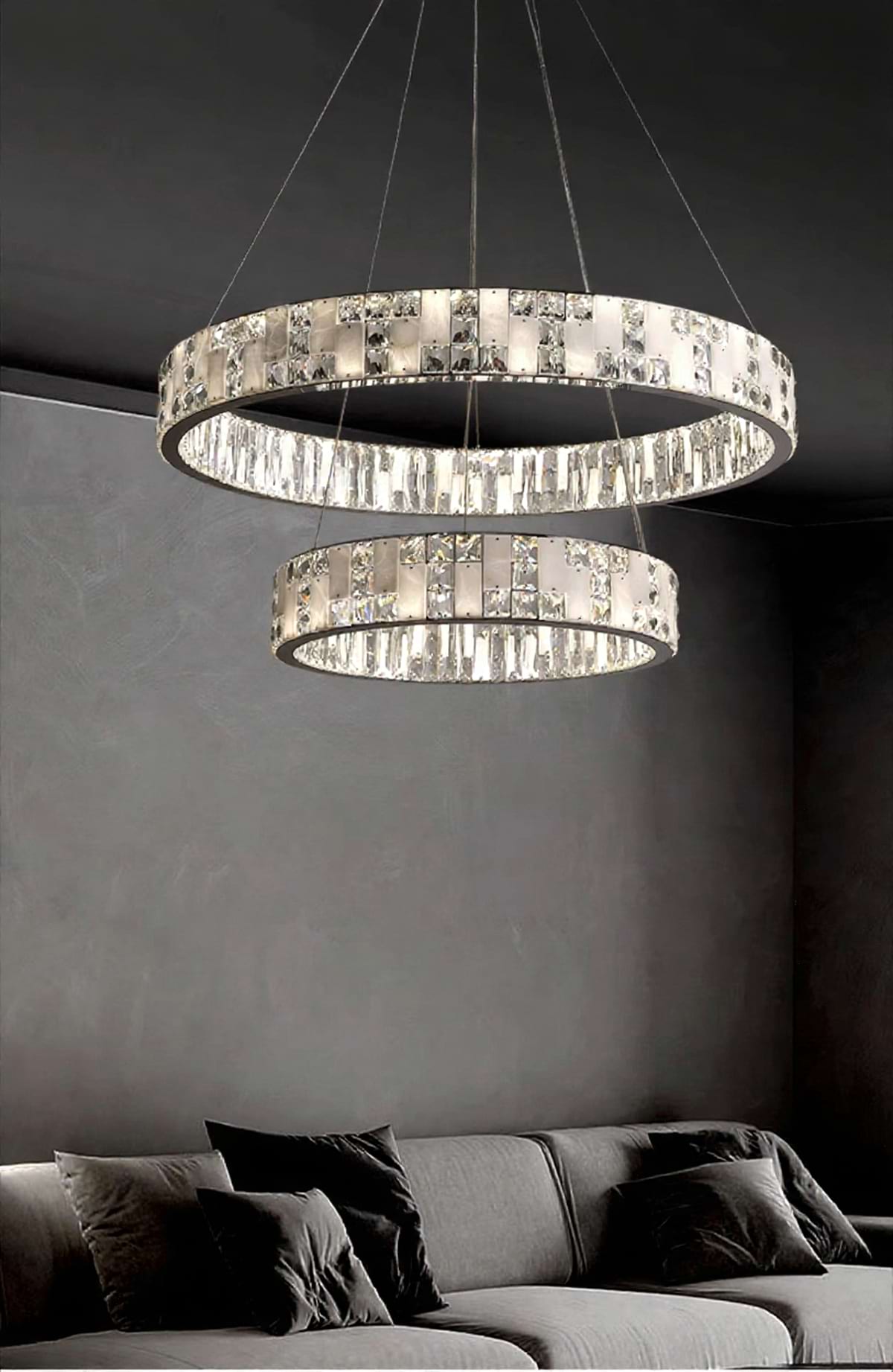 Seraphine Alabaster Chandelier